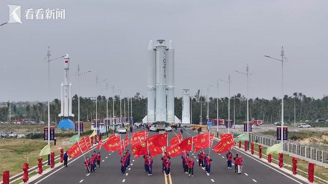 體育博彩:長征八號運載火箭今日成功轉場